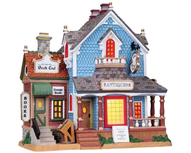 lemax-robin-s-antique-shop-boutique-antiquit-s-village-de-no-l image 1