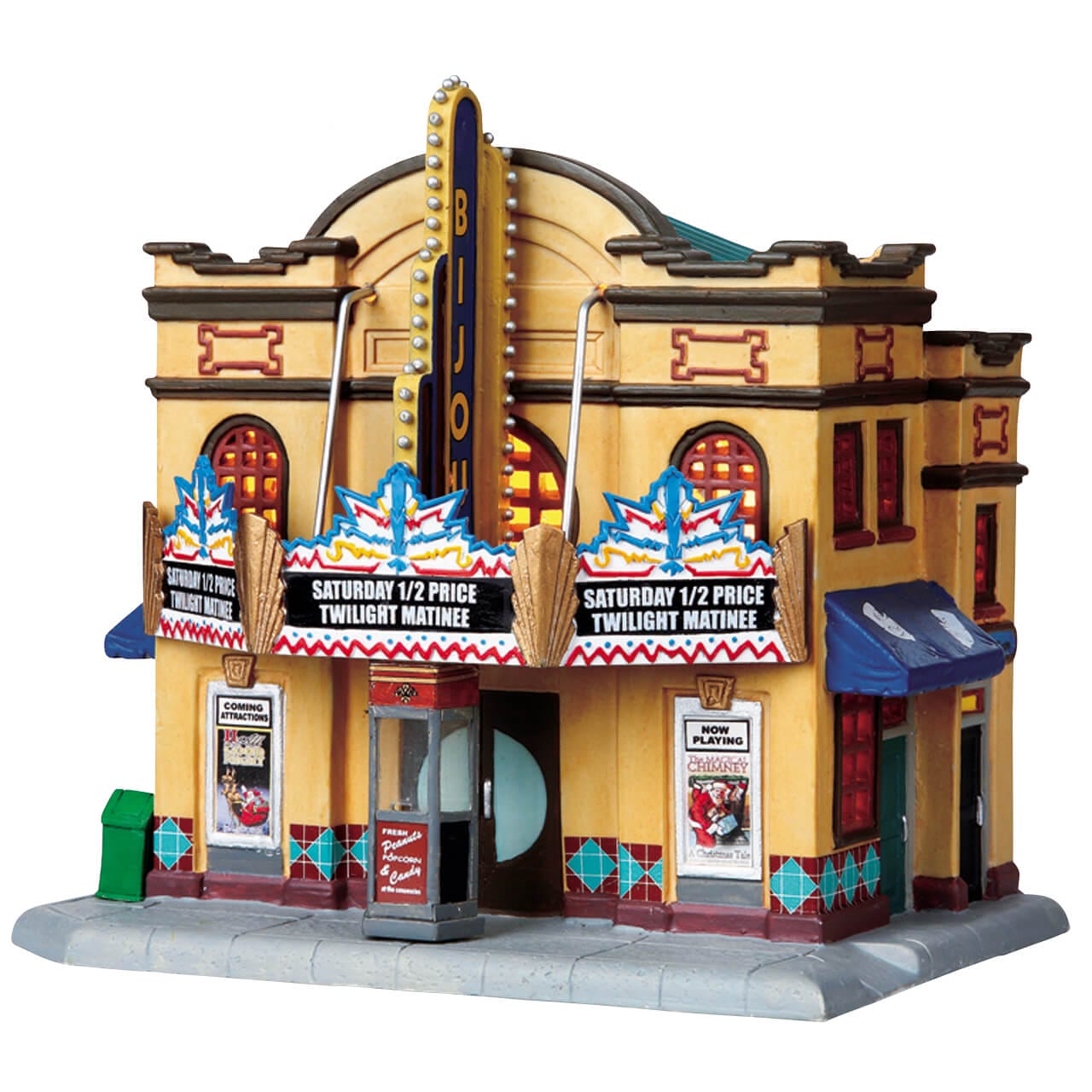 lemax-bijou-theater-th-tre-lumineux-village-de-no-l image 1