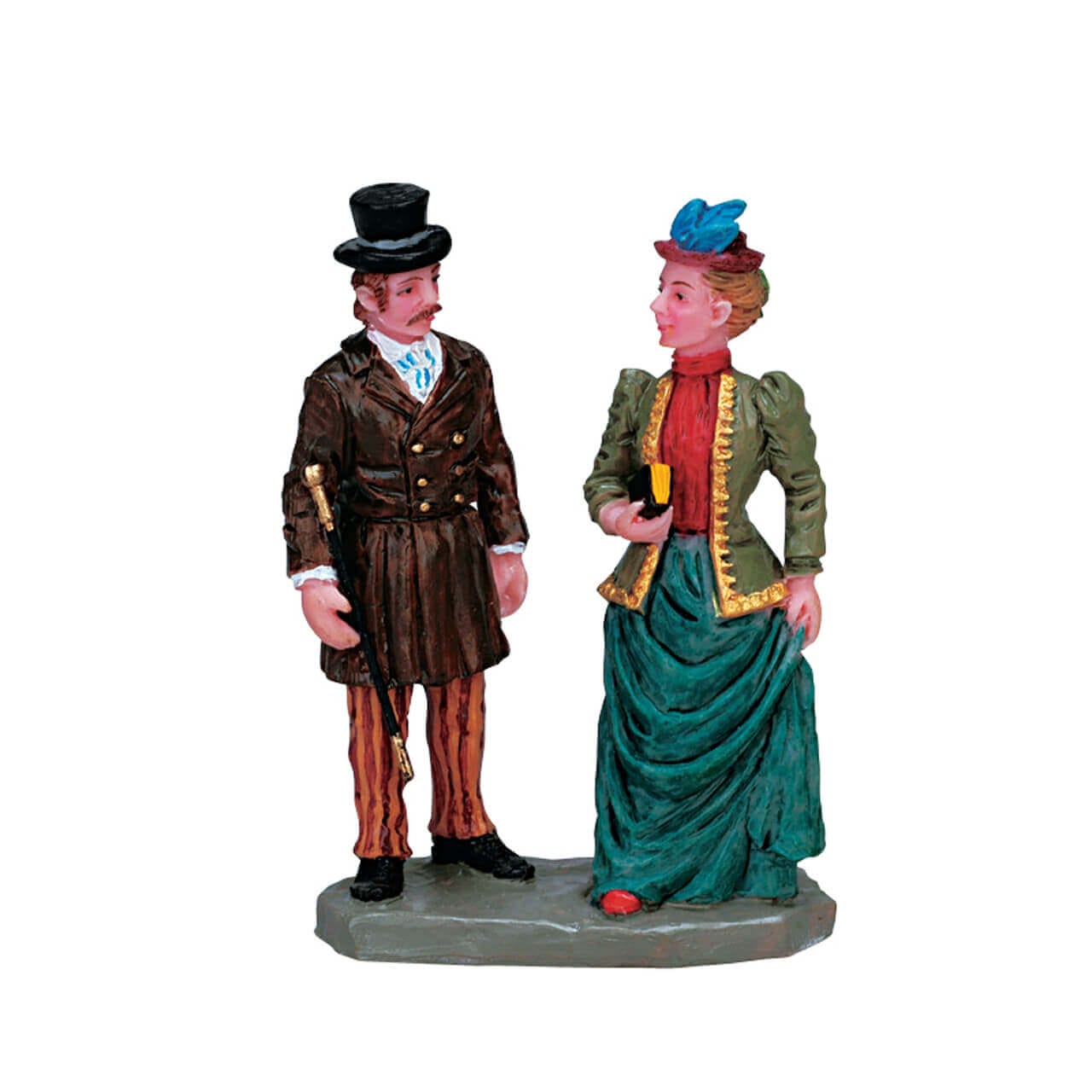 lemax-attending-services-figurines-glise-village-de-no-l image 1