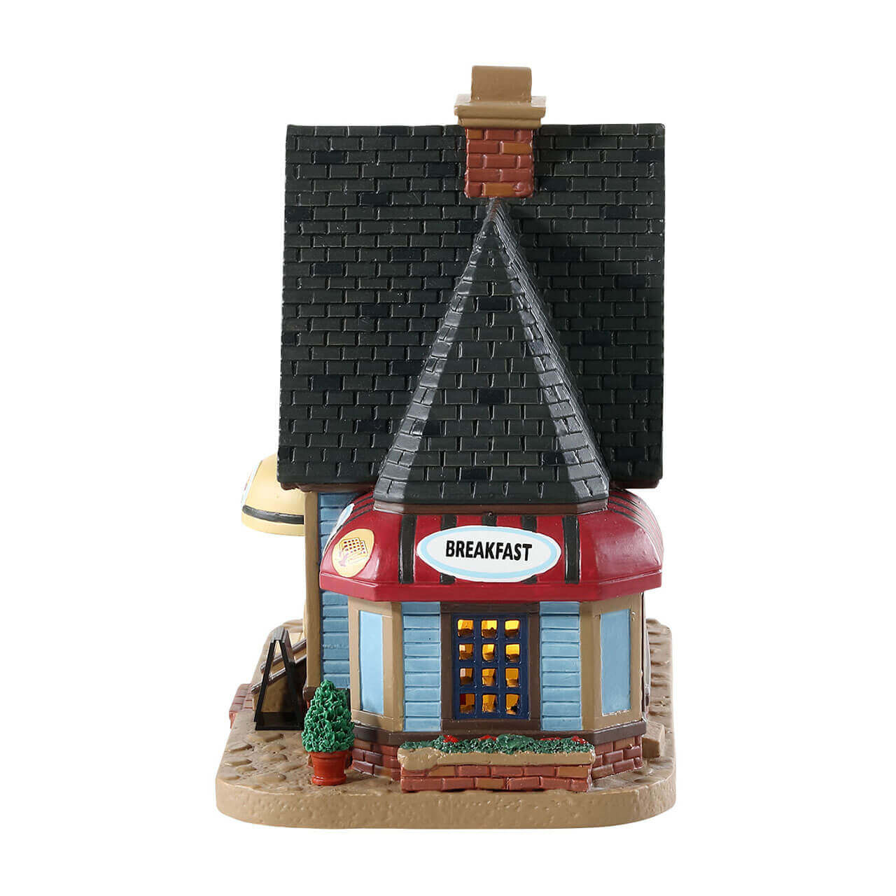 lemax-wallys-waffle-house-maison-miniature-lumineuse-gourmande-village-de-no-l image 2