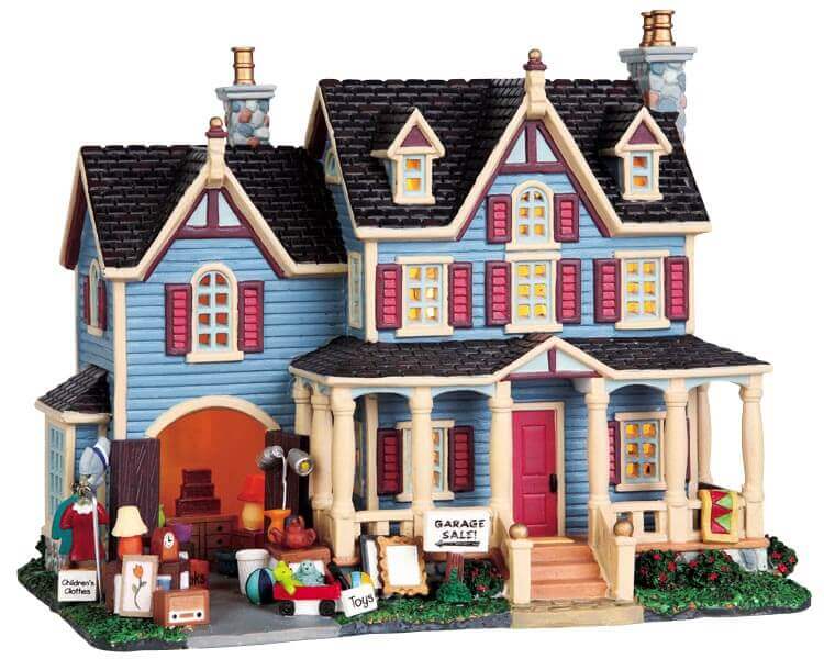 lemax-garage-sale-village-de-no-l-lumineux-miniature image 1