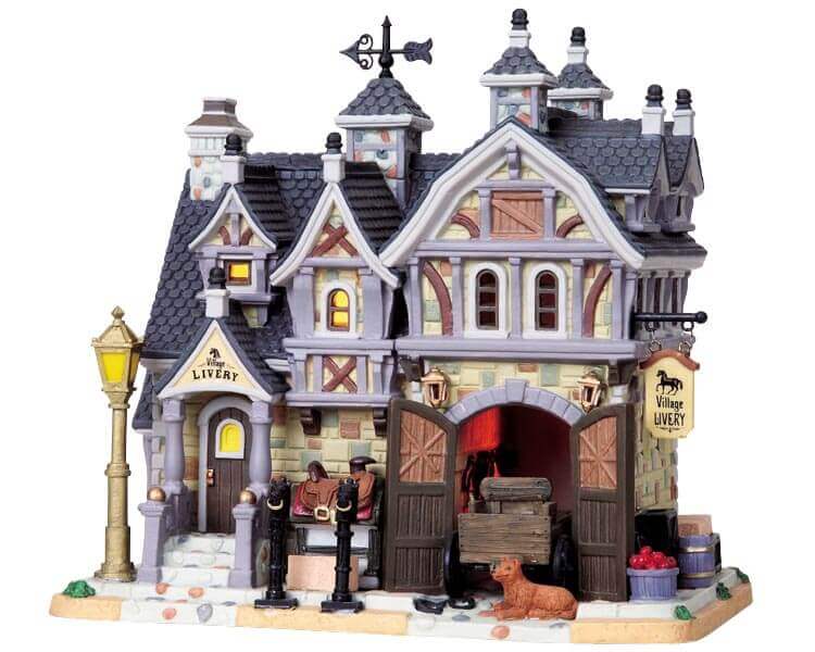 lemax-village-livery-curie-et-cal-che-pour-village-de-no-l image 1