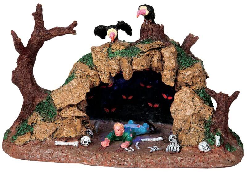 lemax-cave-monster-spooky-town-monstre-de-la-grotte-miniature image 1