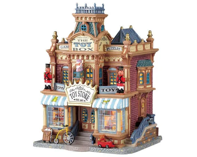 lemax-the-toy-box-d-cor-miniature-boutique-de-jouets-de-no-l image 1