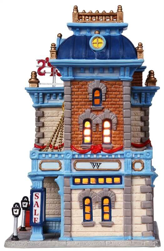 lemax-walker-s-dept-store-b-timent-miniature-village-de-no-l image 2