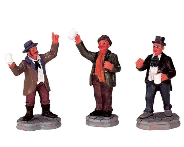 lemax-the-gang-s-all-here-figurines-village-de-no-l image 1