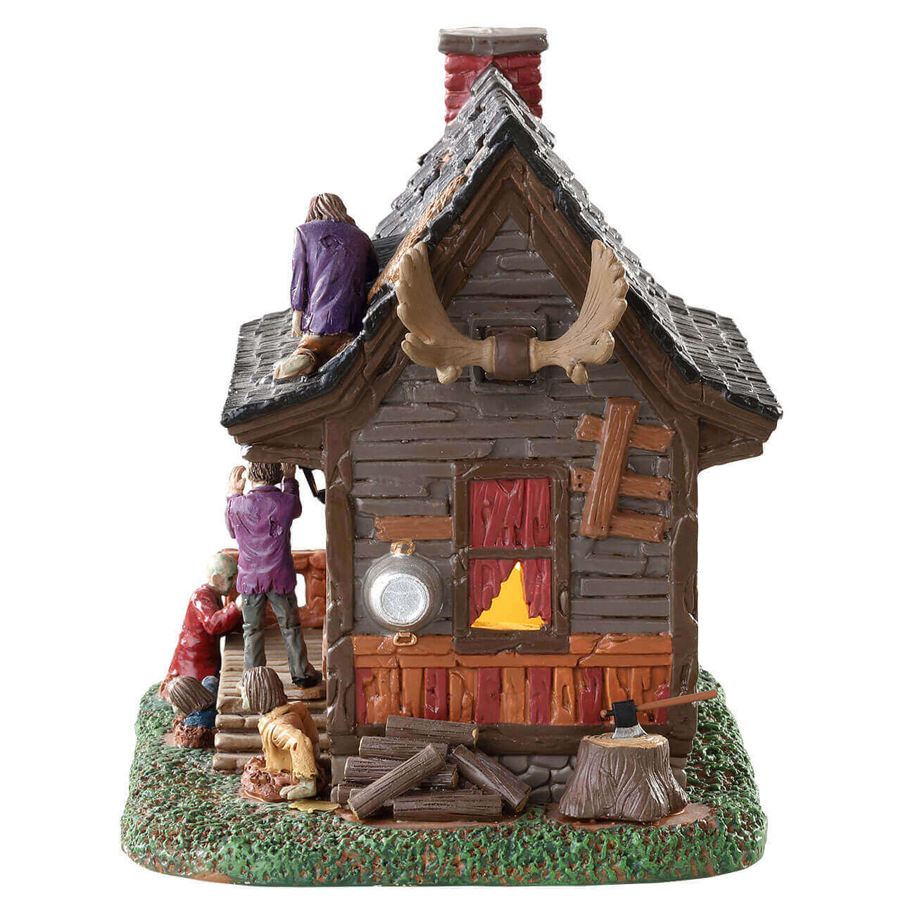 lemax-creepy-cabin-cabane-hant-e-spooky-town image 2
