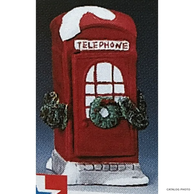lemax-telephone-booth-cabine-t-l-phonique-miniature-anglaise image 1