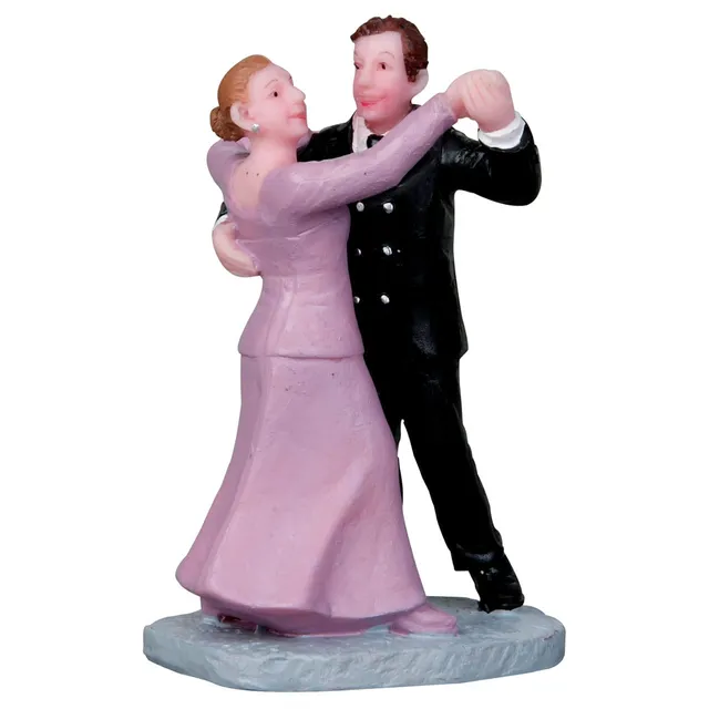 lemax-ballroom-dancers-figurines-danseurs-de-salon-village-de-no-l image 1