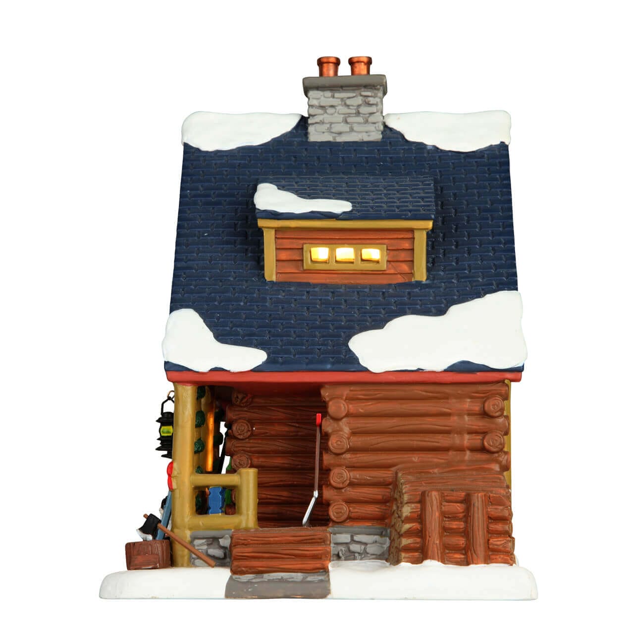 lemax-parker-s-cabin-chalet-miniature-lumineux-de-no-l image 3