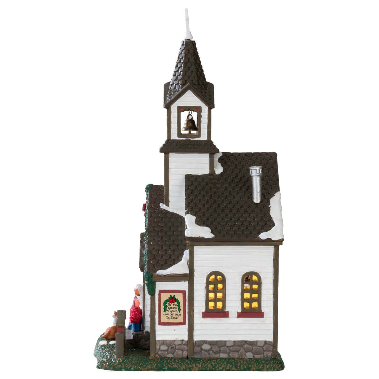 lemax-buckleberry-church-glise-miniature-lumineuse-pour-village-de-no-l image 2