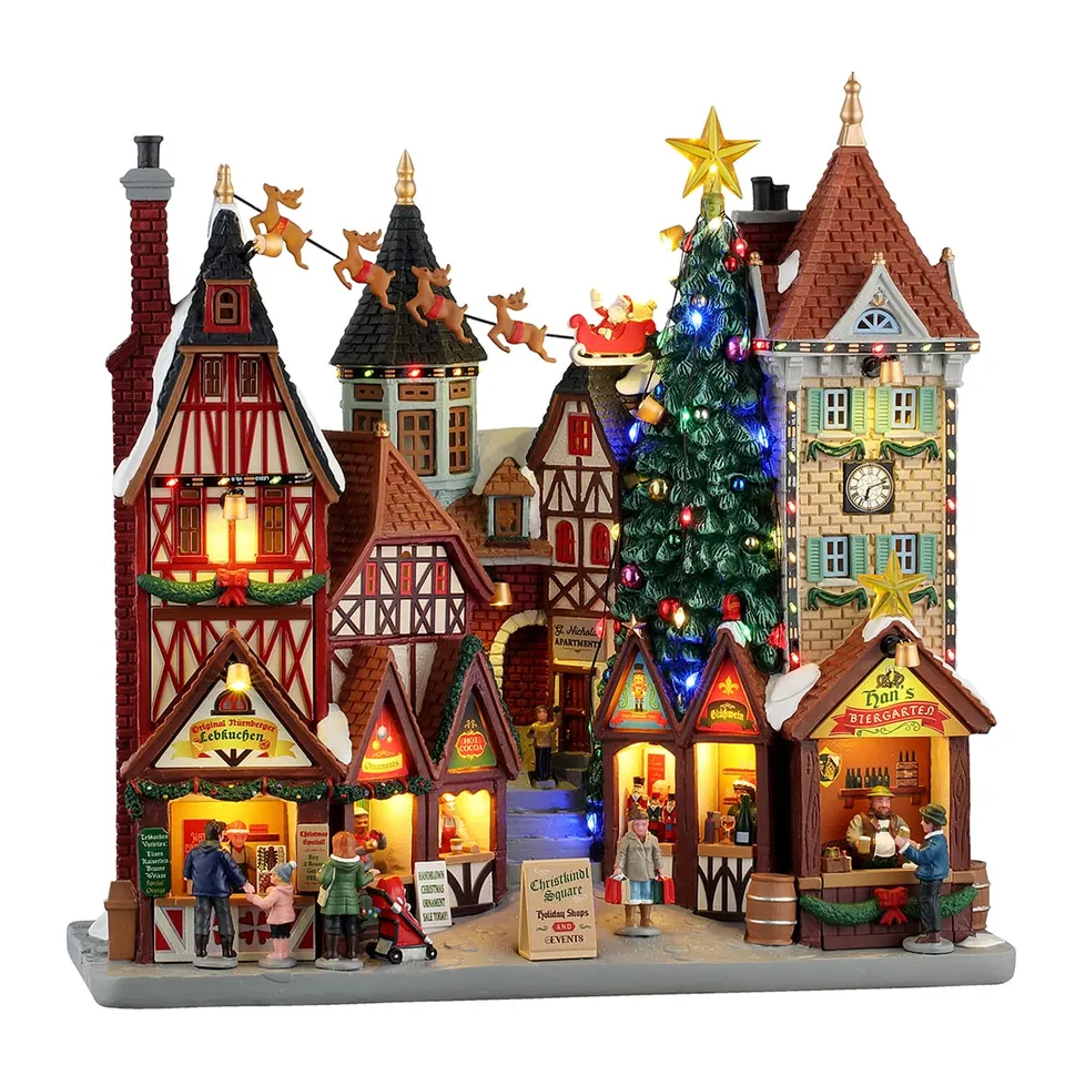 lemax-christkindl-square-place-de-march-de-no-l-caddington image 1