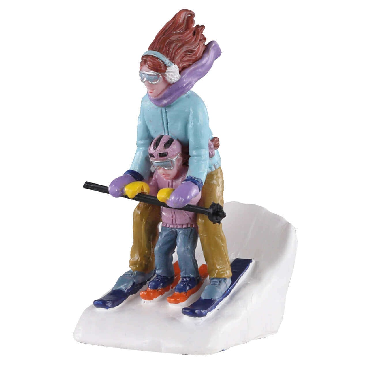 lemax-mommy-me-ski-figurine-ski-vail-village image 1