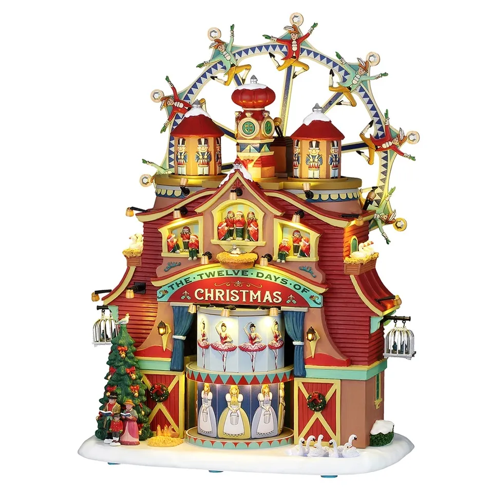 lemax-the-twelve-days-of-christmas-sc-ne-anim-e-son-et-lumi-re image 1