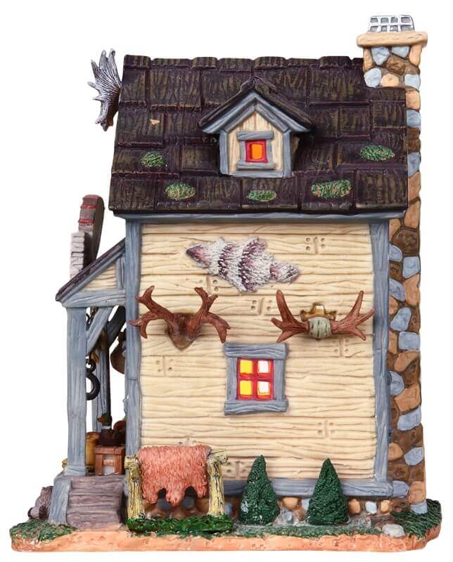 lemax-buck-s-hunting-cabin-cabane-de-chasse-lumineuse-no-l image 2