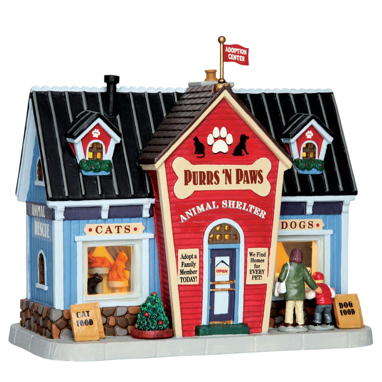 lemax-purrs-n-paws-boutique-animalerie-lumineuse-miniature image 1