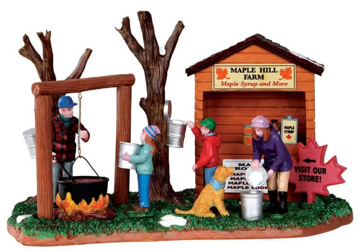 lemax-maple-hill-farm-ferme-miniature-village-de-no-l image 1