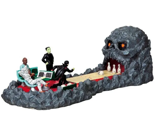 lemax-heads-will-roll-d-cor-village-halloween-spooky-town image 1