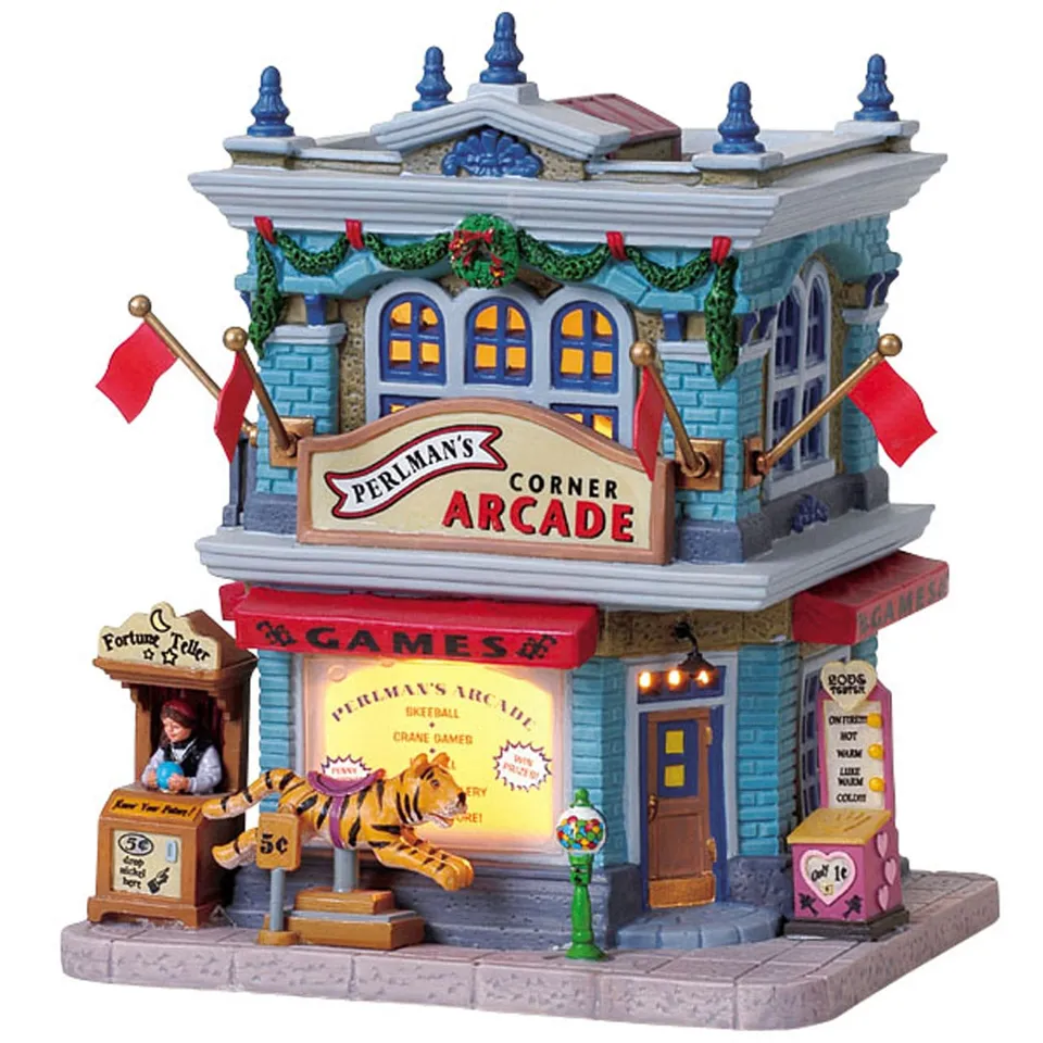 lemax-pearlman-s-corner-arcade-salle-d-arcade-lumineuse-miniature image 1
