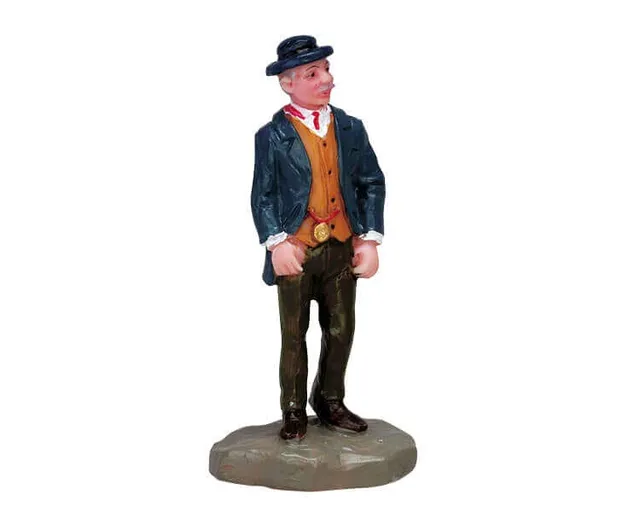 lemax-walking-along-figurine-village-miniature-de-no-l image 1