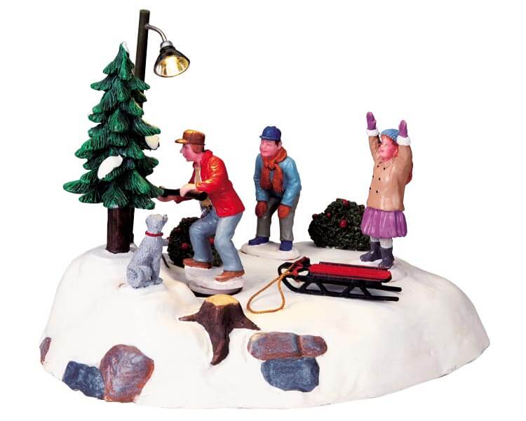 lemax-the-perfect-christmas-tree-sapin-miniature-de-no-l-stable image 1