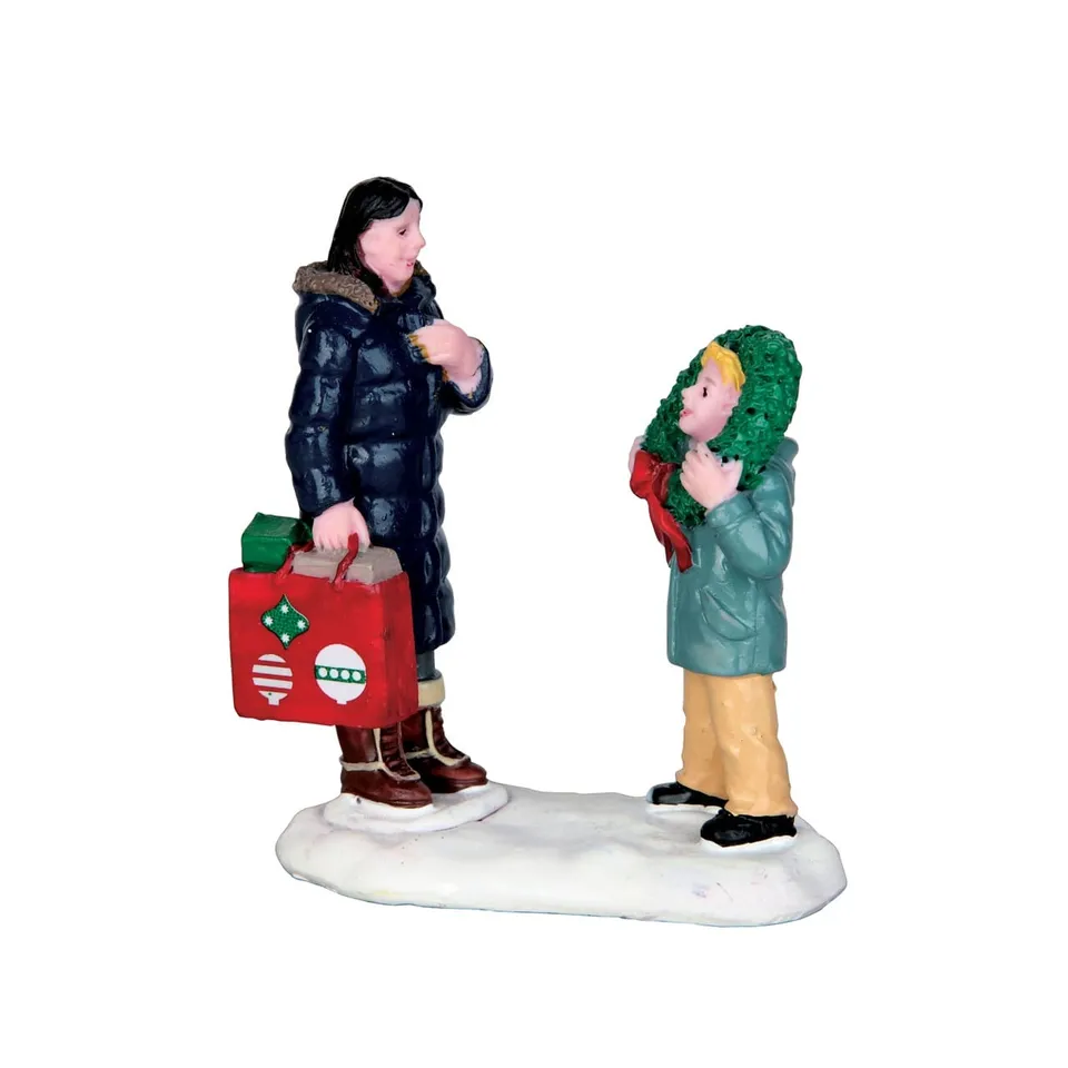 lemax-look-at-this-figurine-d-couverte-de-no-l-miniature image 1