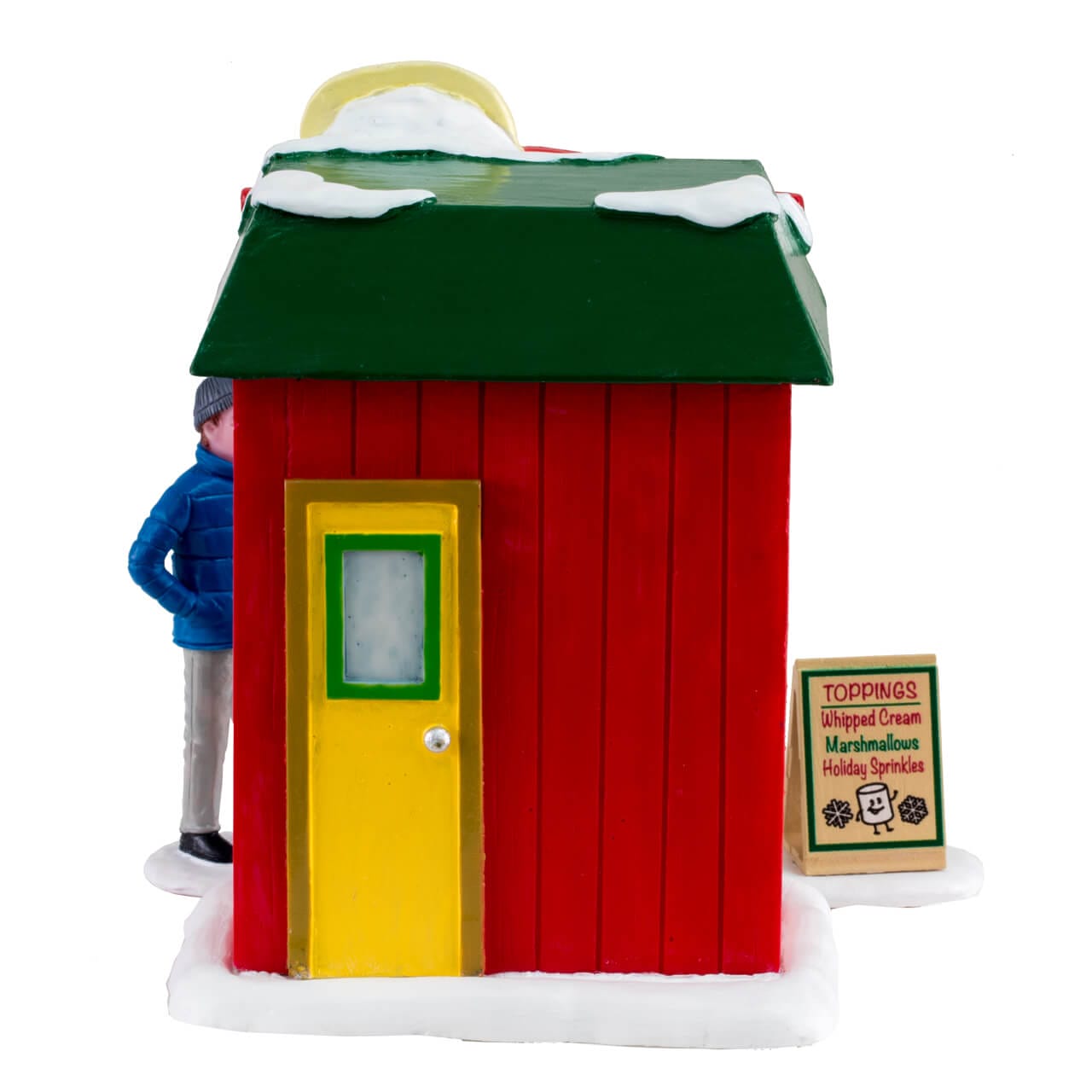 lemax-cocoa-corner-hutte-miniature-chocolat-chaud image 4