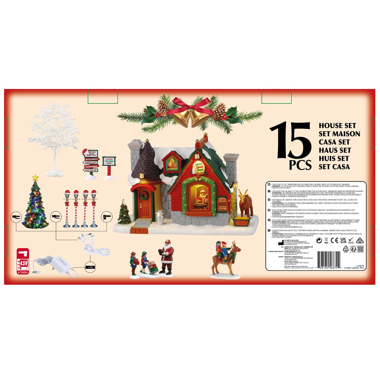 lemax-santa-s-snack-shack-set-cabane-gourmande-santa-s-wonderland image 3