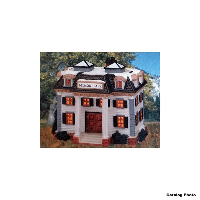 lemax-belmont-bank-b-timent-banque-miniature-lumineux image 1
