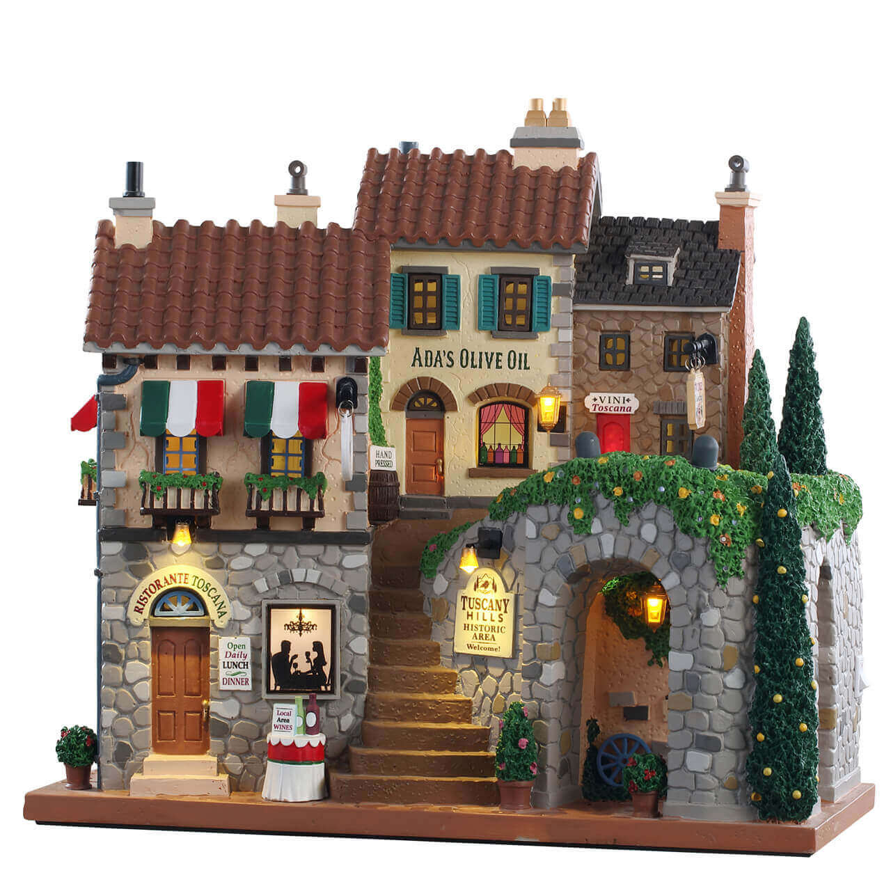 lemax-tuscany-hills-village-miniature-lumineux image 2