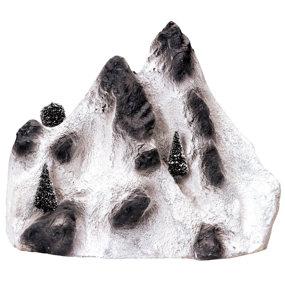 lemax-small-ski-mountain-backdrop-3-sapins-fond-de-d-cor image 1