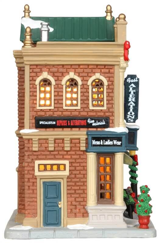 lemax-king-hall-tailor-maison-miniature-lumineuse-tailleur-village-de-no-l image 2