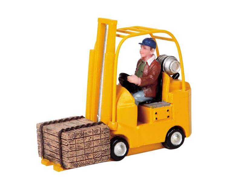 lemax-forklift-chariot-l-vateur-miniature-accessoire-village image 2
