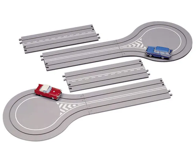 lemax-classic-car-set-2-way-road-pattern-set-voitures-miniatures image 1