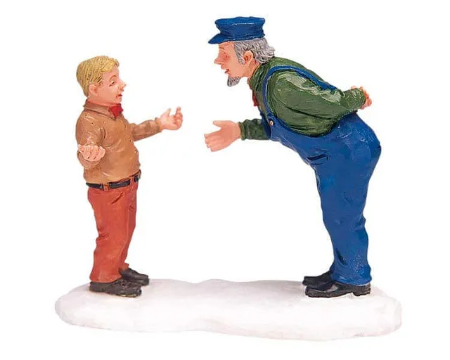 lemax-i-lost-my-way-figurine-village-de-no-l image 1