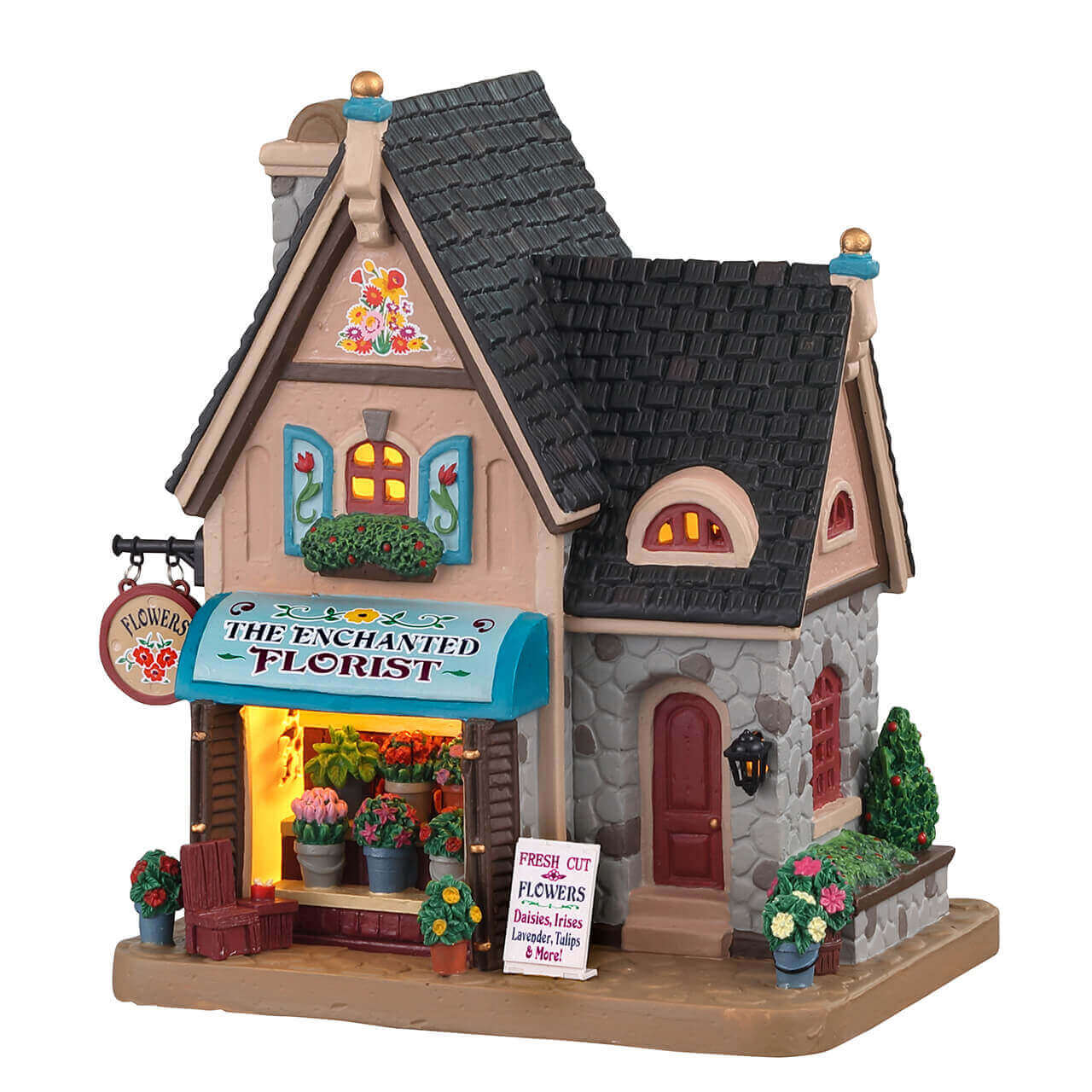 lemax-the-enchanted-florist-b-timent-lumineux-caddington image 1