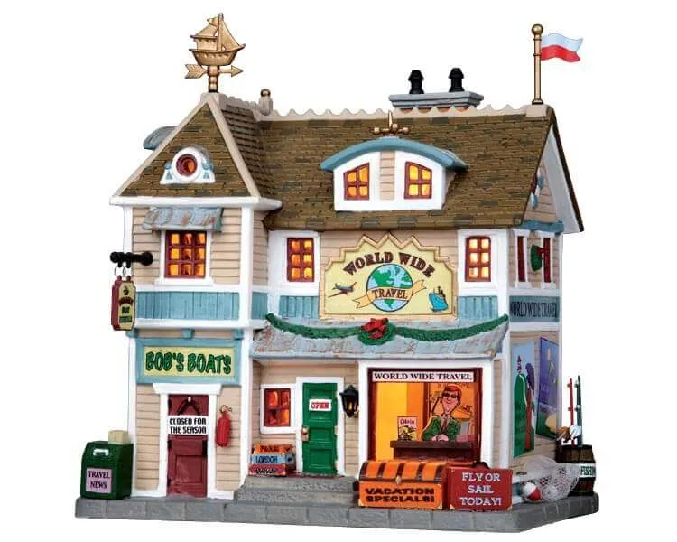 lemax-world-wide-travel-b-timent-lumineux-village-de-no-l image 1