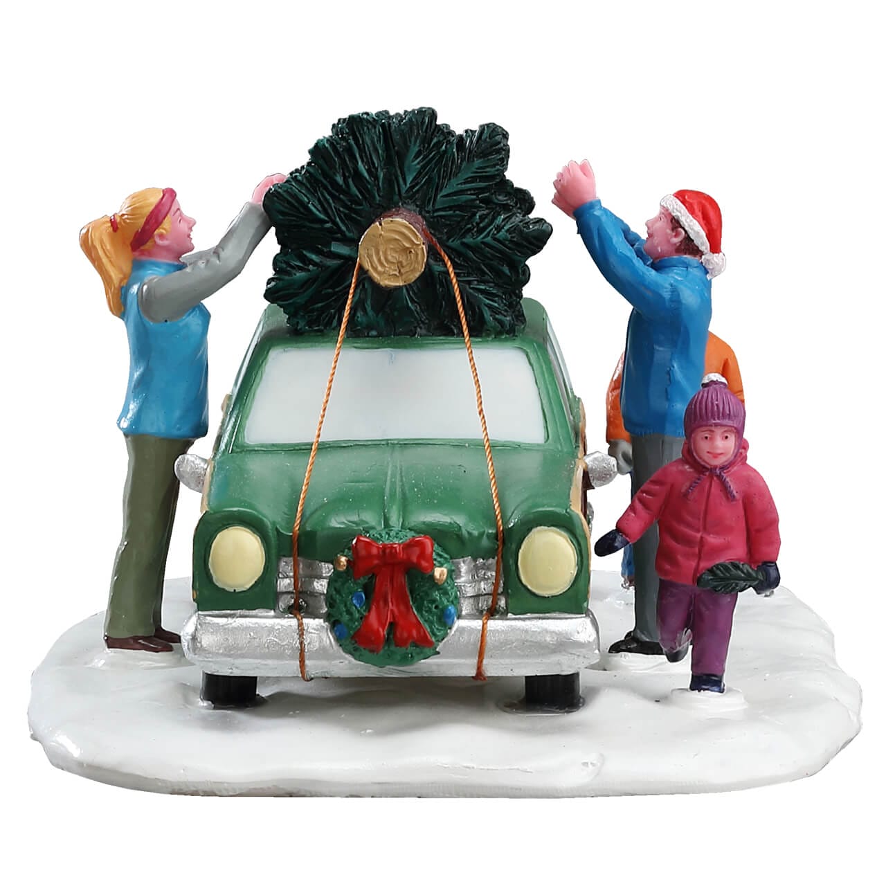 lemax-christmas-tree-transport-figurine-transport-de-sapin-village-miniature image 4