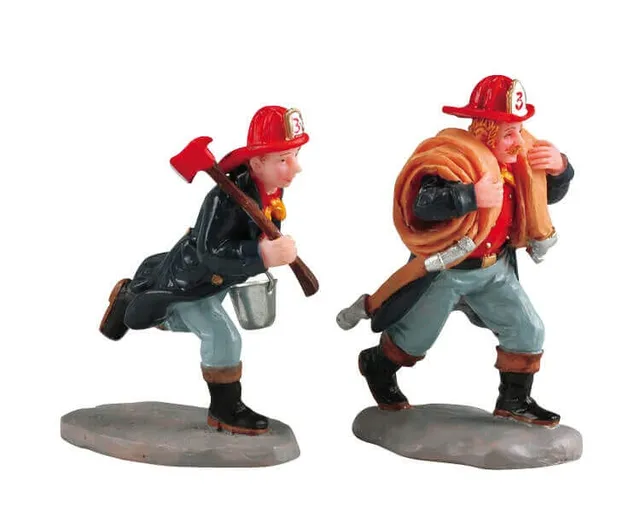 lemax-village-heroes-figurines-village-de-no-l-miniature image 1