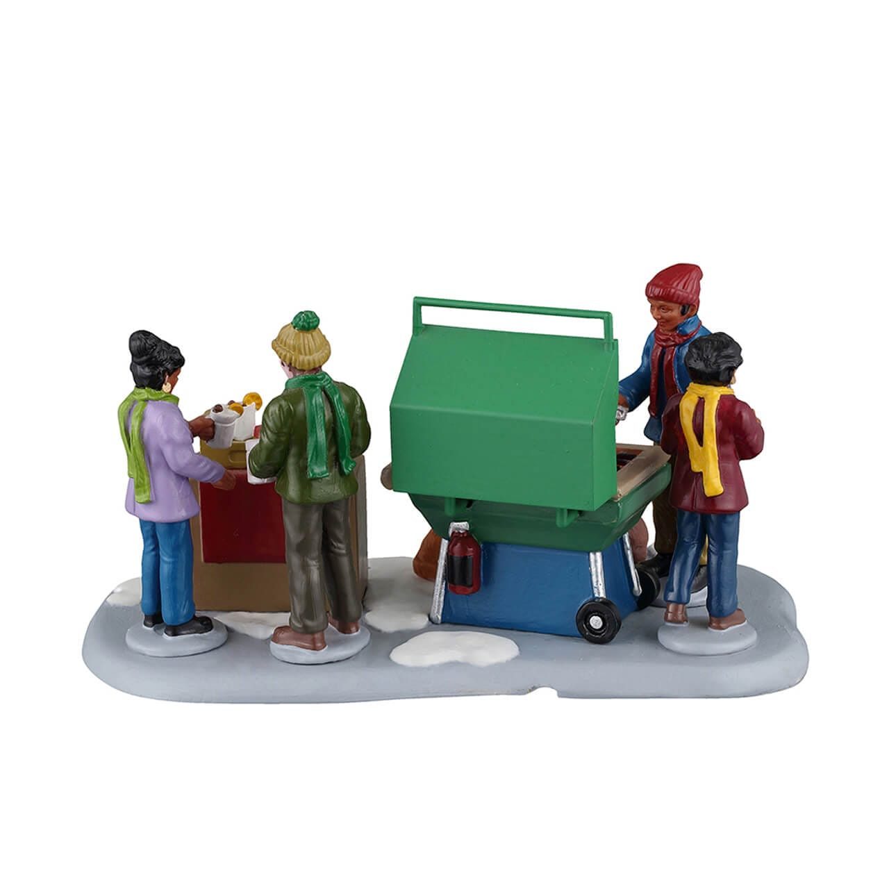 lemax-winter-block-party-sc-ne-figurines-grillades-vail-village image 4