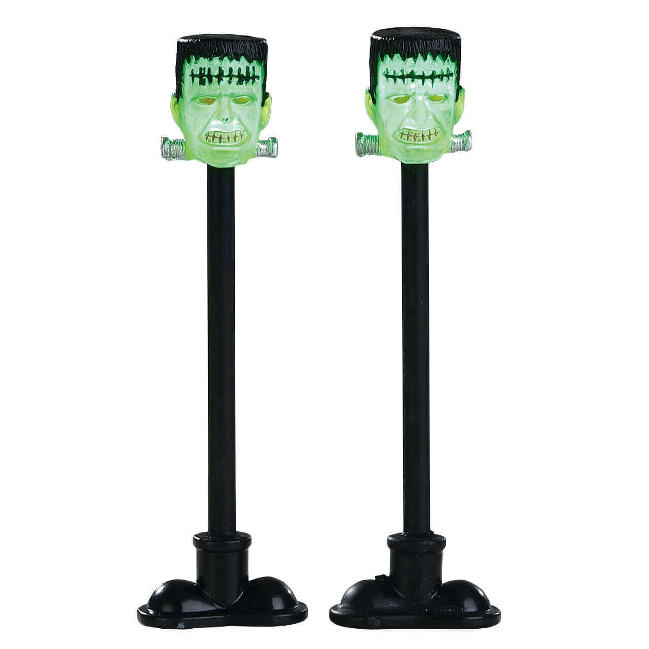 lemax-frankenstein-lamp-post-lampadaire-miniature-spooky-town image 1