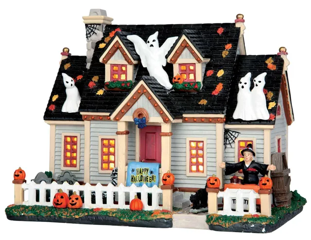 lemax-trick-or-treat-house-maison-hant-e-spooky-town image 1