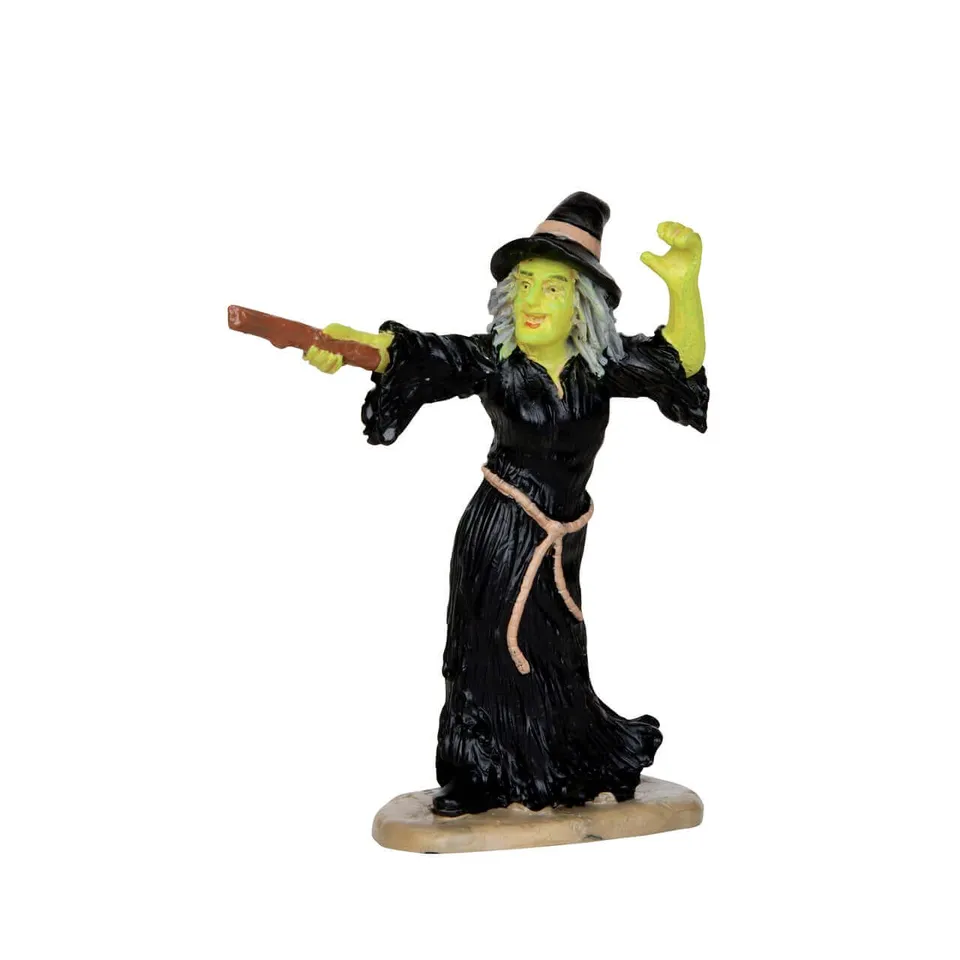 lemax-witch-casts-spell-figurine-sorci-re-halloween image 1