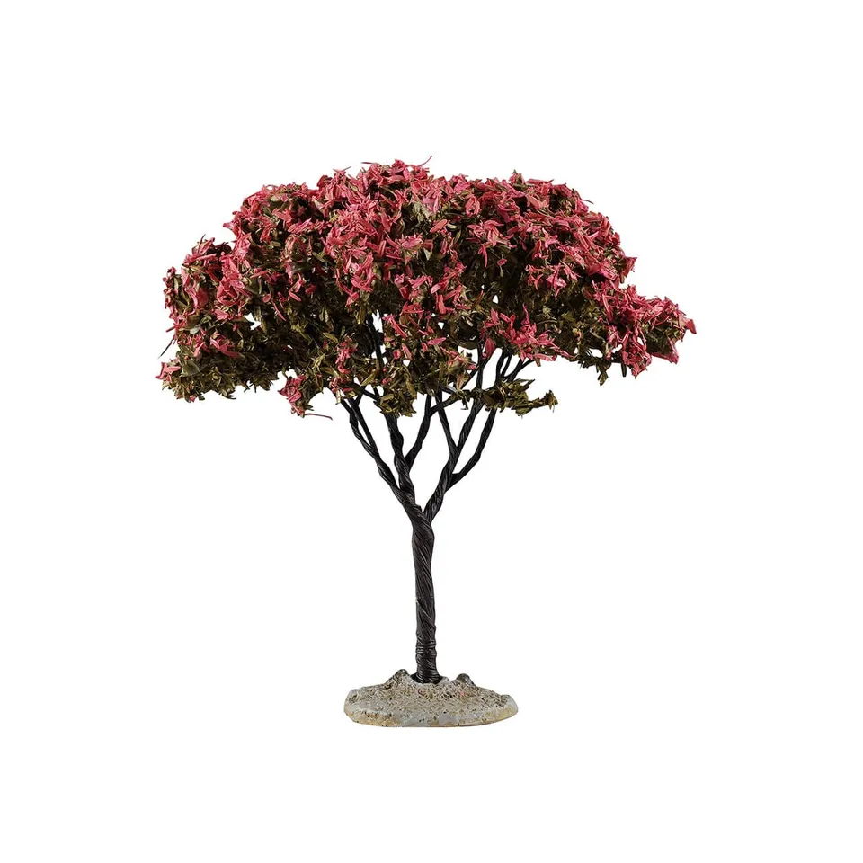 lemax-linden-tree-medium-arbre-miniature-pour-village-de-no-l image 1
