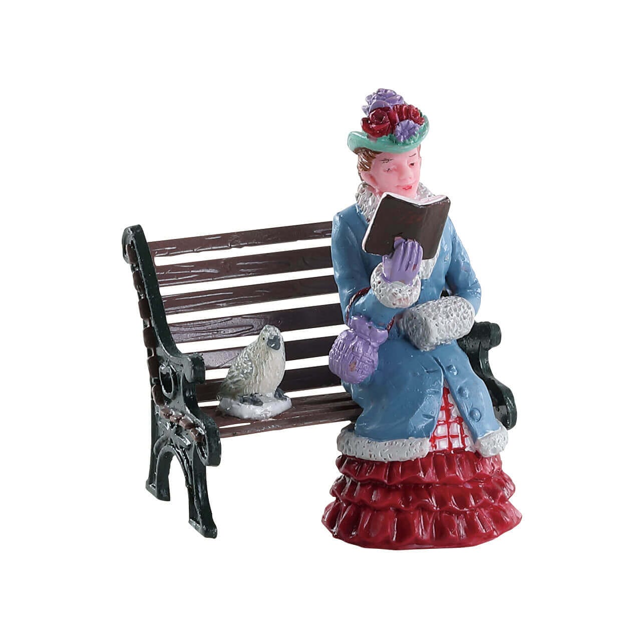 lemax-peace-and-quiet-figurine-caddington-village-miniature image 1