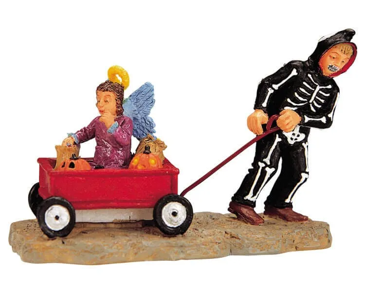 lemax-she-s-not-heavy-she-s-my-sister-figurine-spooky-town image 1