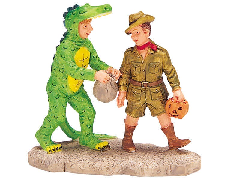 lemax-crock-crock-hunter-figurine-spooky-town image 1