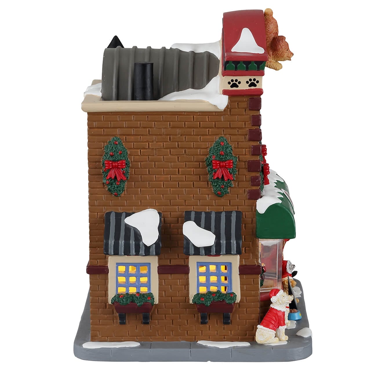 lemax-meet-santa-paws-motel-lumineux-caddington-village image 2