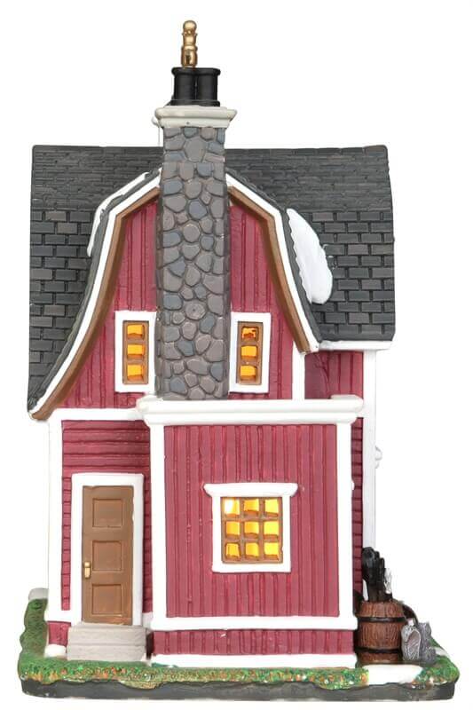 lemax-barn-house-grange-lumineuse-village-de-no-l-miniature image 3