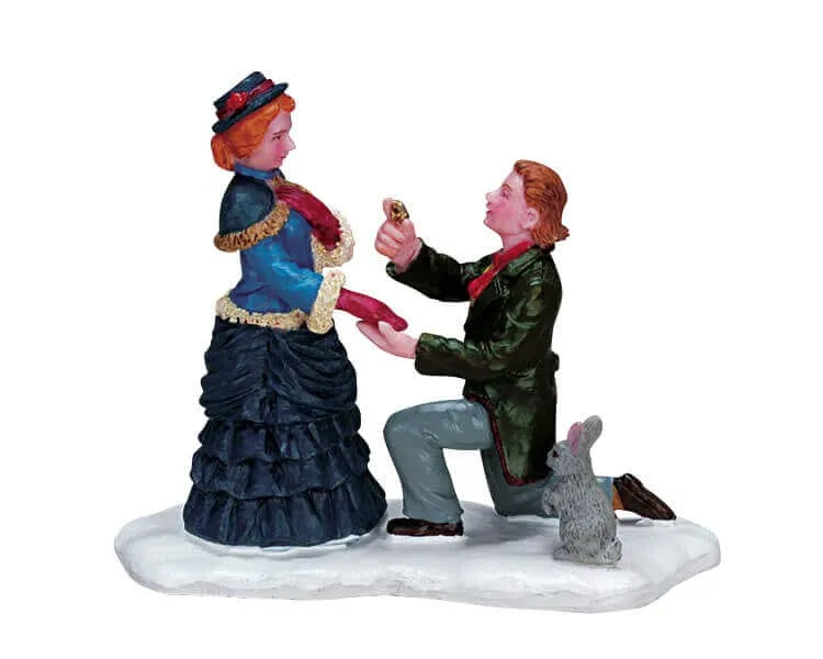 lemax-a-perfect-proposal-figurines-demande-en-mariage-no-l image 1